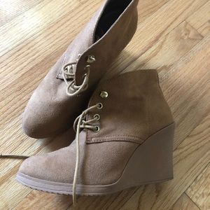 Wedge Booties size 6.5